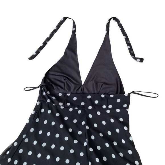 DCC Missy Halter 1950s Retro Classic Pinup Girl Rockabilly Style Polka Dot Swing - Picture 7 of 11